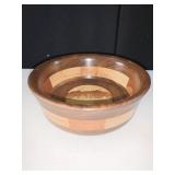 HAND CRAFTED WOODEN BOWL BY DAVE