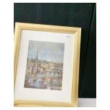 S. VASS SIGNED LOWER RIGHT IN GOLD FRAME UNDER