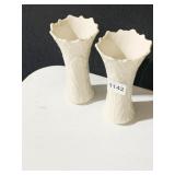 TWO LENOX 6" BUD VASES