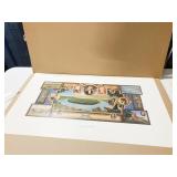 POSTER WHERE & WHEN THE NATION BEGAN 21 X 36.5