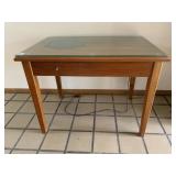 UNIQUE MID - CENTURY LIGHT UP DISPLAY TABLE