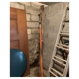 LONG HANDLED TREE TRIMMER AND GRAPPLE HOOK