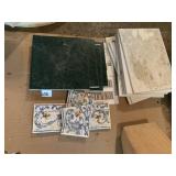 MISC TILE PIECES AS PICTURED