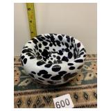 DALMATIAN DESIGNED HAND-BLOWN BOWL