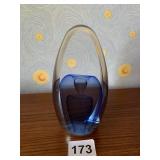 EDWARD KACHURIK ART GLASS SCULPTURE 5.5" H X 3" D