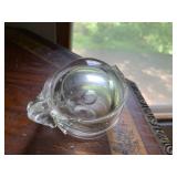 HAND BLOWN GLASS BALL