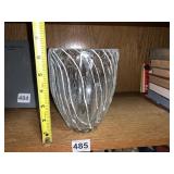 NICE HAND-BLOWN GLASS VASE