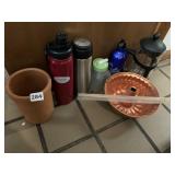 LARGE COFFEE PRESS TRAVEL WATER BOTTLES INCLUDING