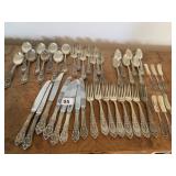 ANTIQUE STERLING FLATWARE - INTERNATIONAL 8