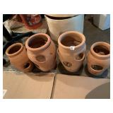 STRAWBERRY PLANTERS SET OF 4