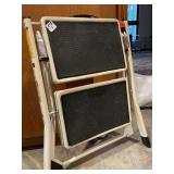 POLDER STEP STORE WITH NO SKID TREADS