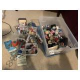 SEWING SUPPLIES THREAD GREAT VARIETY, TAPE