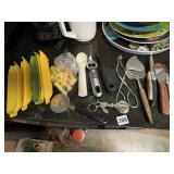 CHEESE KNIFE CORN DISHES ICE CREAM SCOOP ETC.