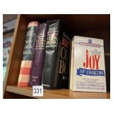 BETTY CROCKER COOKBOOK, JOY OF COOKING & OTHERS