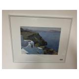 SIGNED PRINT OF THE COASTLINE