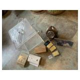 LUCITE BIN WITH LID, TONGUES, 44-SIDEDWEATHER