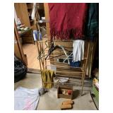 CLOTHES DRYING RACK, THROW BLANKETS, SHOE