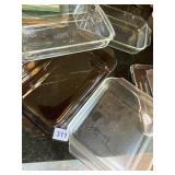 PYREX BAKING PANS 2 QUARTS MICROWAVE SAFE, FIRE