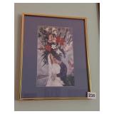 CHAGALL STYLE - WEDDING DAY W/ ANGLE IN BACK