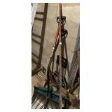 SNOW SHOVELS, RAKE, EDGER ETC.