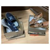 SIZE 7 EASY SPIRIT TENNIS SHOES & SANDALS (LIGHT