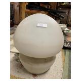 FROSTED GLASS GLOBE SHADE FOR LIGHT FIXTURE