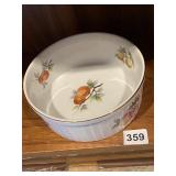 FRUIT OVEN TO TABLE COOKWARE #7333 BAKING DISH