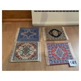 4 COASTERS RUG DESIGN