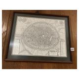 FRAMED PRINT OF OLD CITY