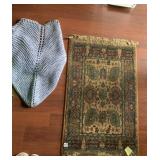 SMALL AREA RUG AND CROCHET SHALL