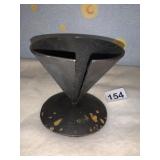 FOLK ART FUNNEL CUP 3.75" H METAL