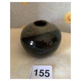PC USA 3" TWO TONE POTTERY VASE