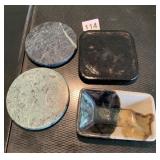 SIGNED DISH AND ASSORTED PLATES