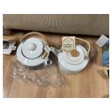 CULINARY DESIGNS TEA KETTLE & POTPOURRI KETTLE