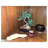 BONZI TREE, COVERED TRINKET BOX