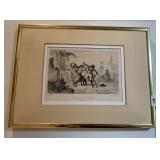 PRINT TITLED ASSASSINATE DE KLEBER - IMP.