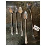 SILVERPLATE ICED TEASPOONS