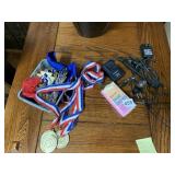 ASST CABLES AND SENIOR GAMES MEDALS
