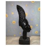 EBONY 14.5" H CARVED AFRICAN