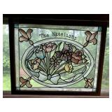 NATELSONS HAND CRAFTED WINDOW PANEL