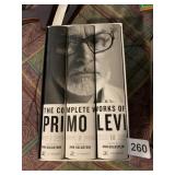 COMPLETE WORKS OF PRIMO LEVI 3 VOLUMES
