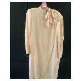 LORD & TAYLOR STANLEY SHERMAN DRESS PINK, BOW TIE