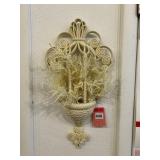 VINTAGE PLASTIC WALL HANGING 21"H