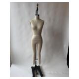 Cloth Mannequin on Stand size 4 - some distress -