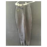 STURRUP PANTS SZ 4, POLY BLEND, ZIPPER POCKETS