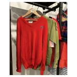 BOYS SIZE 14 VINTAGE CLOTHING LACOSTER SWEATER,