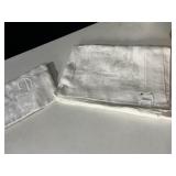 VINTAGE DAMASK TABLECLOTH 68 X 96, & 66 X 96,