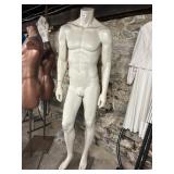 FULL MALE MANNEQUIN SOME WEAR