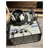 CALIFONE RECORD PLAYER W/ HEADPHONES