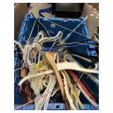 BOX OF ASSORTED HANGERS